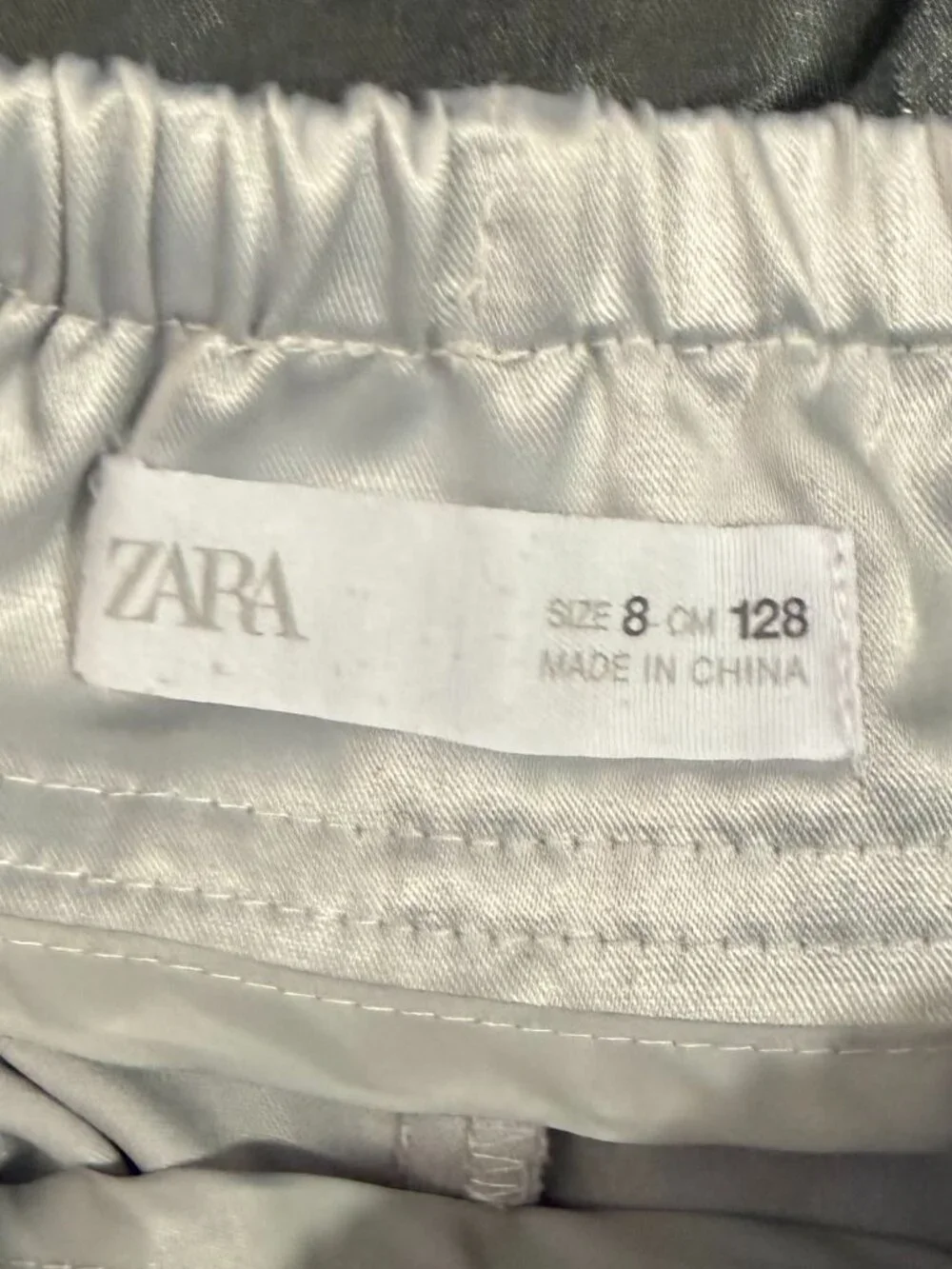Zara Kids Silver Satin Bomber & Jogger Set Girls 8 / 8-9
